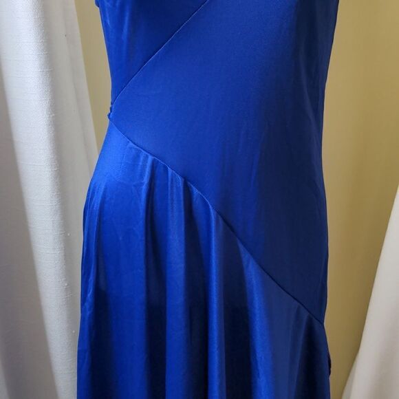 Undercover Wear Medium Vintage Sapphire Blue Lingerie Nightgown - Picture 4 of 14